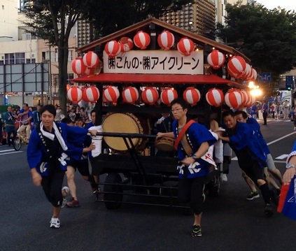 福島わらじ祭りに参加